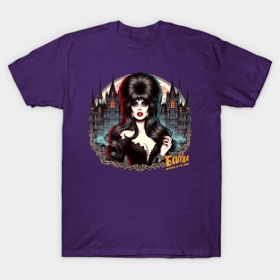 Elvira (Haunted Castle) T-Shirt